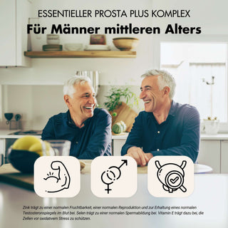 Gélules pour la prostate - Complexe Prosta Plus - Formule efficace à base de graines de citrouille et de palmier nain