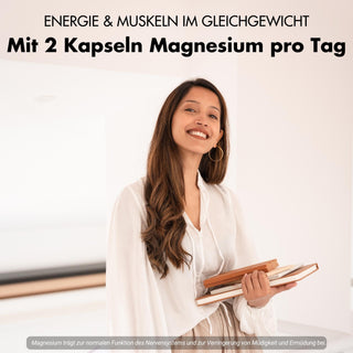 Complexe de magnésium* - formule quintuple avec 400 mg de magnésium élémentaire