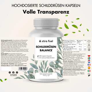 Thyroïde Balance - Thyro Complex - Formule efficace avec Kelp, Thym & Sélénium