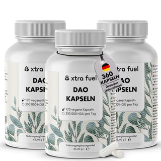 Capsules DAO - Diamine Oxidase végétalienne de germes de pois - 300 000 HDU