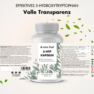 5-HTP 200 - 5-hydroxytryptophane - 30% d'extrait de Griffonia Simplicifolia