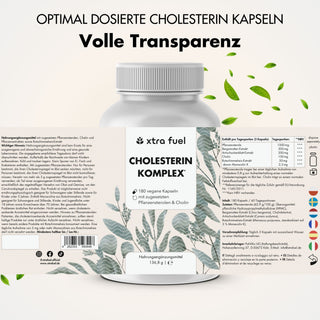 Complexe cholestérol* - complexe de nutriments avec stérols végétaux, bergamote, artichaut & monacoline K