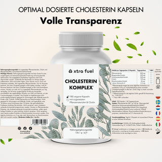 Complexe cholestérol* - complexe de nutriments avec stérols végétaux, bergamote, artichaut & monacoline K
