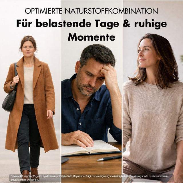 Cortisol Capsules* - Corti Balance* - mélange de nutriments avec Ashwagandha, Rhodiola & Vitamine B6