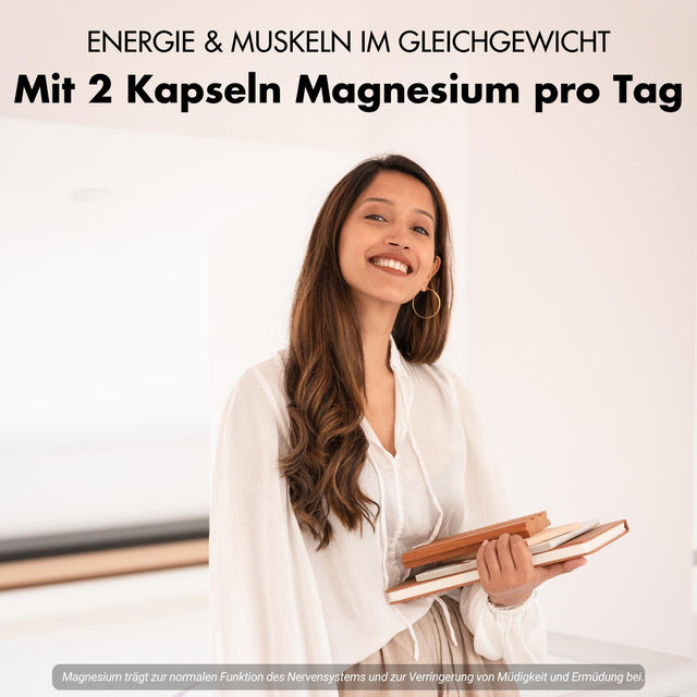 Complexe de magnésium* - formule quintuple avec 400 mg de magnésium élémentaire