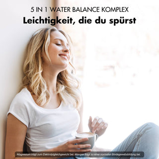 Water Balance - Complexe de nutriments 5 en 1 pour un équilibre électrolytique & des jambes légères*.