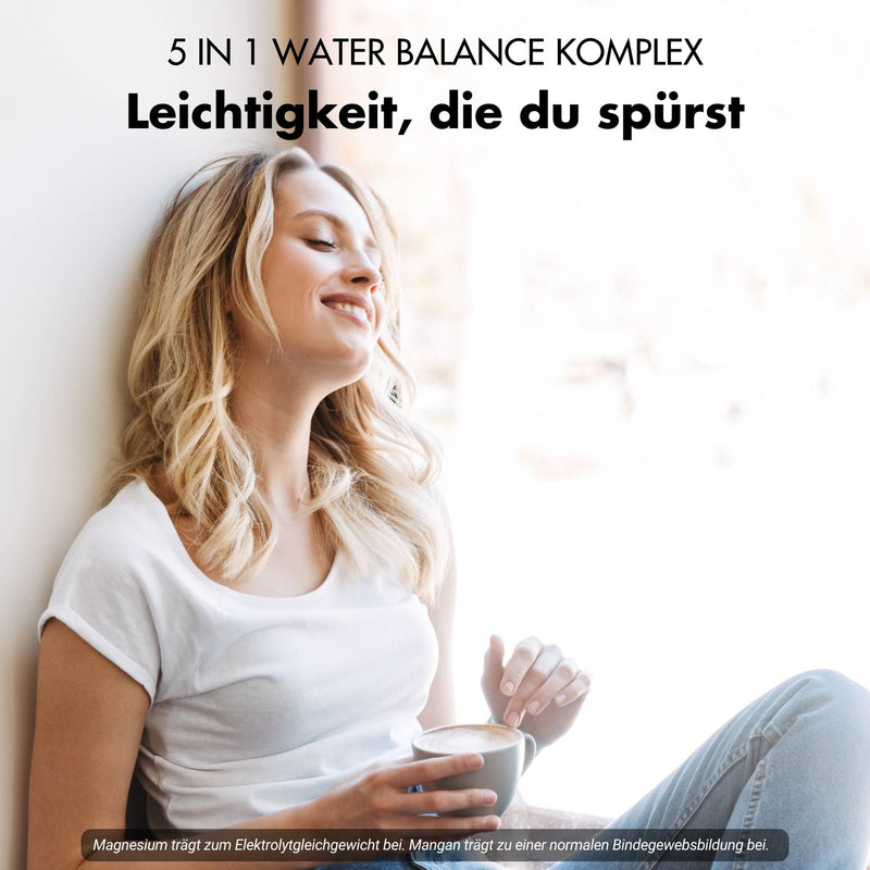 Water Balance - Complexe de nutriments 5 en 1 pour un équilibre électrolytique & des jambes légères*.