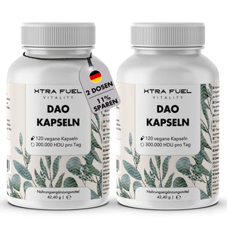 Capsules DAO - Diamine Oxidase végétalienne de germes de pois - 300 000 HDU