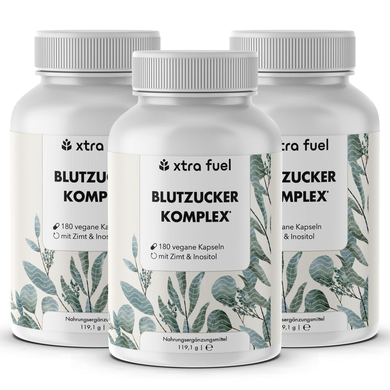 Complexe glycémique* - mélange de nutriments avec cannelle de Ceylan, inositol & feuille d'olivier